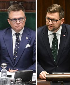 "Wstyd mi za pana". Hołownia przerywał posłowi PiS