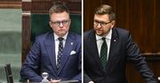"Wstyd mi za pana". Hołownia przerywał posłowi PiS