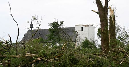 Tornada przetoczyły się przez Niemcy. Rannych ponad 40 osób