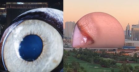 Najbardziej niepokojący budynek na świecie. Gigantyczne oko przeraża
