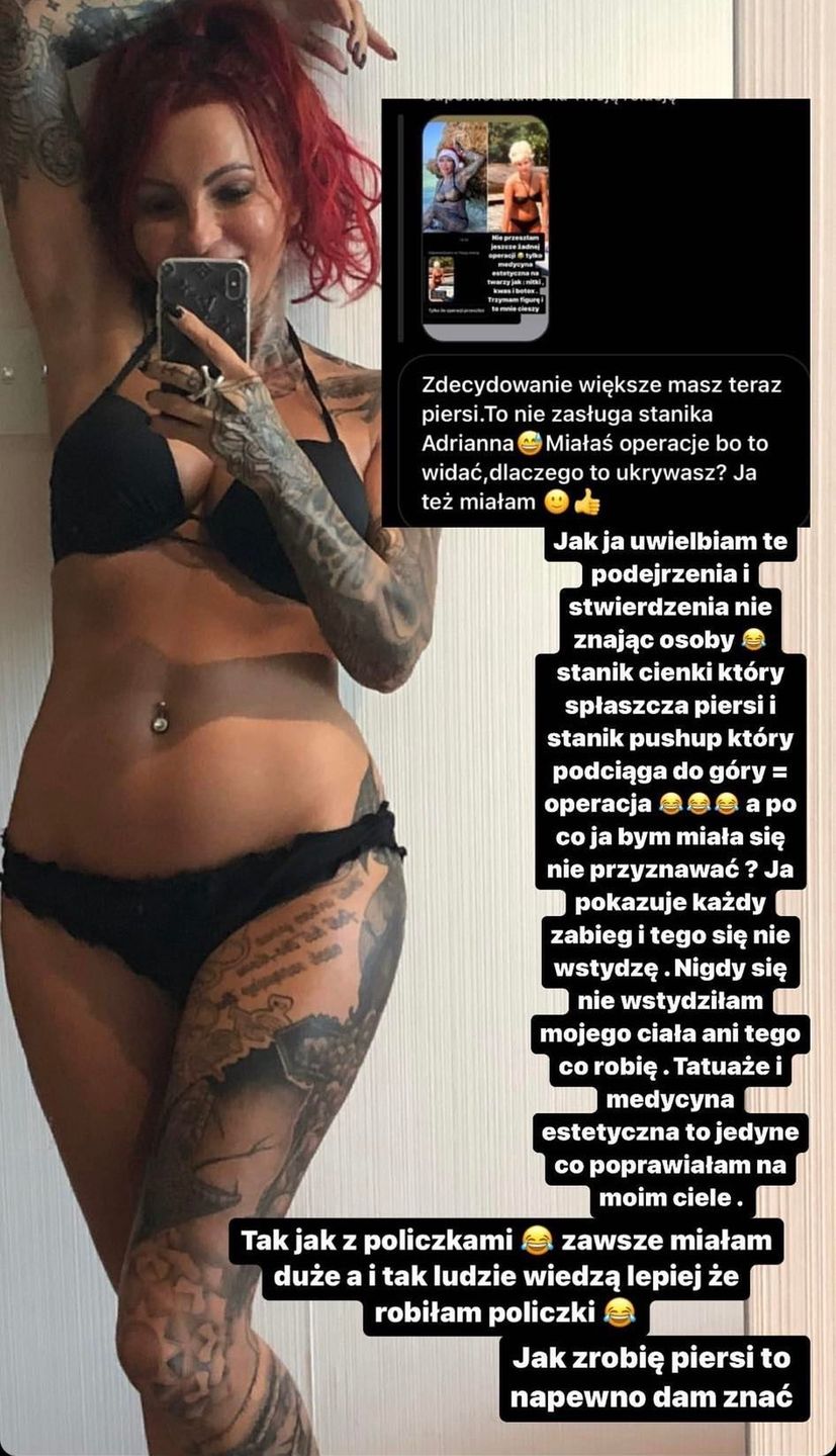 Zdjęcia Adrianny Eisenbach z czasów młodości 