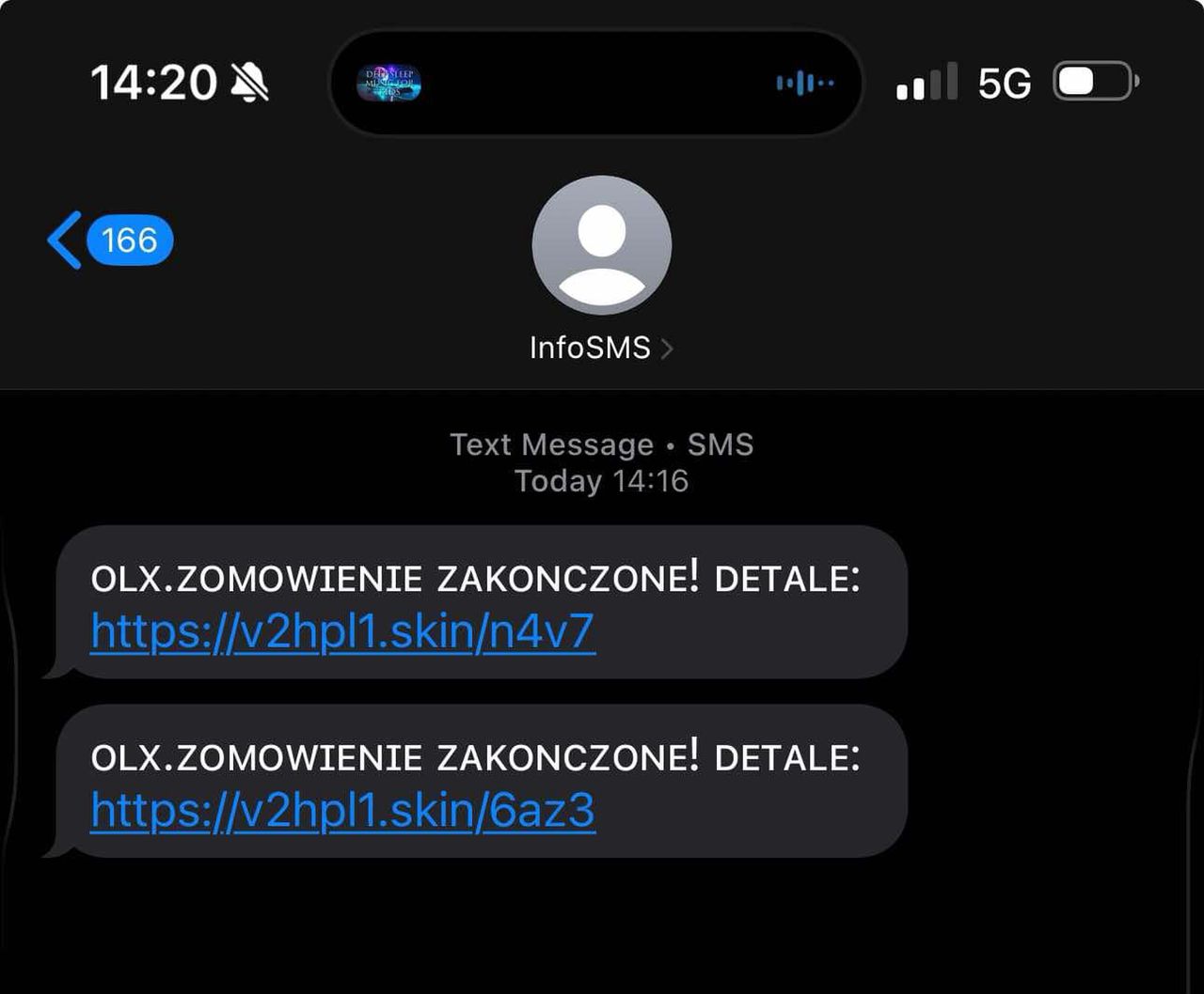 Fałszywe SMS-y do naszej czytelniczki