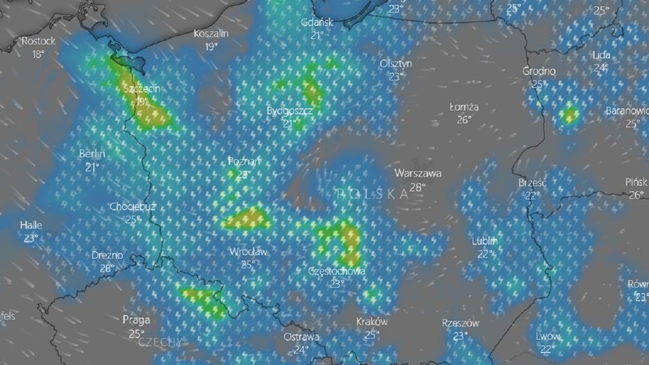 Pogoda. Burze z gradem w niemal całej Polsce. IMGW wydaje ostrzeżenia dla 12 województw
