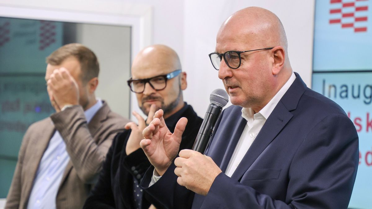 Rafał Dutkiewicz, szef Pracodawców RP, obok niego Rafał Brzoska,