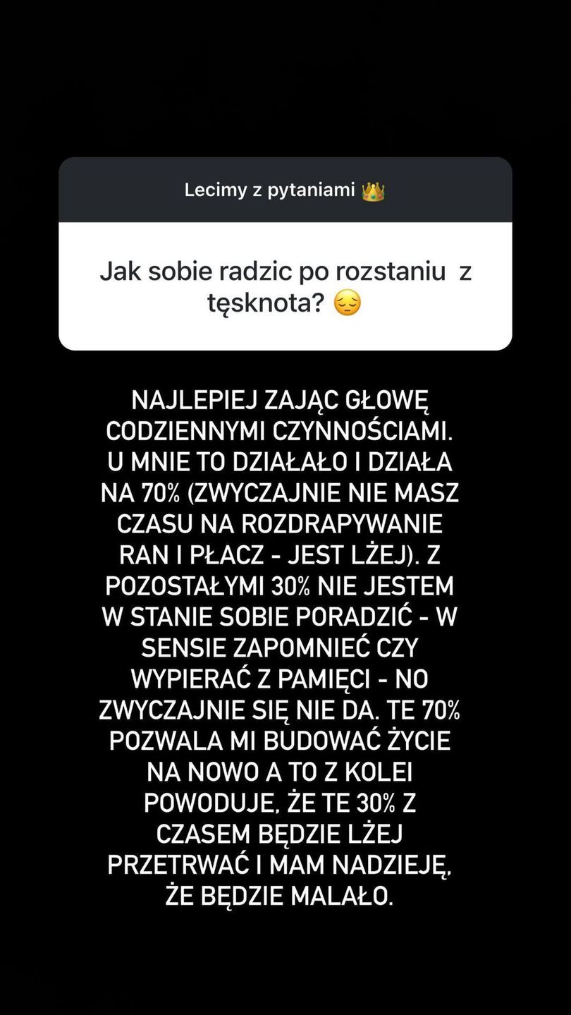 Marianna Schreiber otwarcie o tęsknotę po rozstaniu z mężem