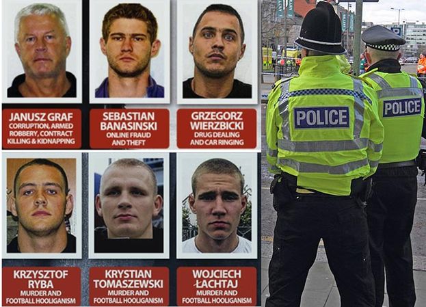 W Wielkiej Brytanii ukrywa się 10 najgroźniejszych polskich przestępców!