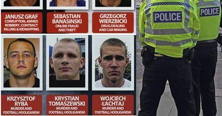W Wielkiej Brytanii ukrywa się 10 najgroźniejszych polskich przestępców!