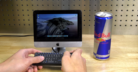 Najmniejszy iMac świata. Ma wysokość półlitrowej puszki Red Bulla