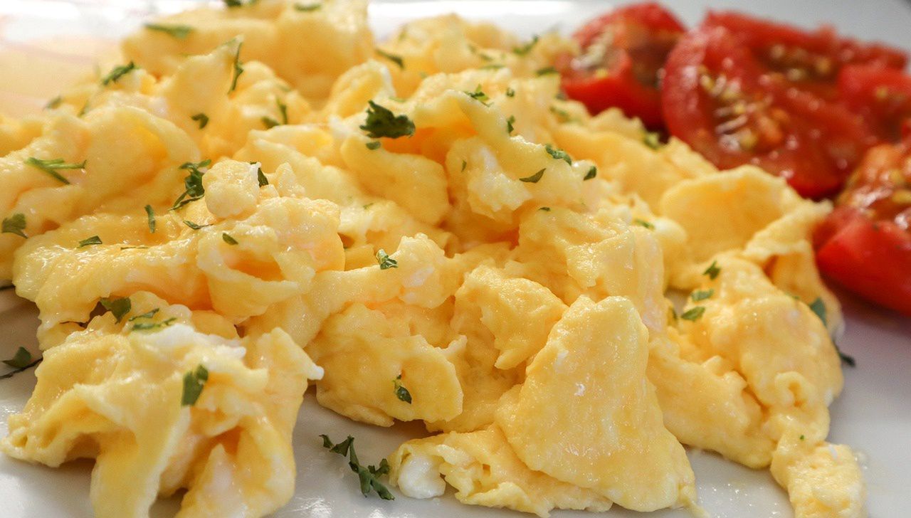 Discover the magic of creamy French-style scrambled eggs