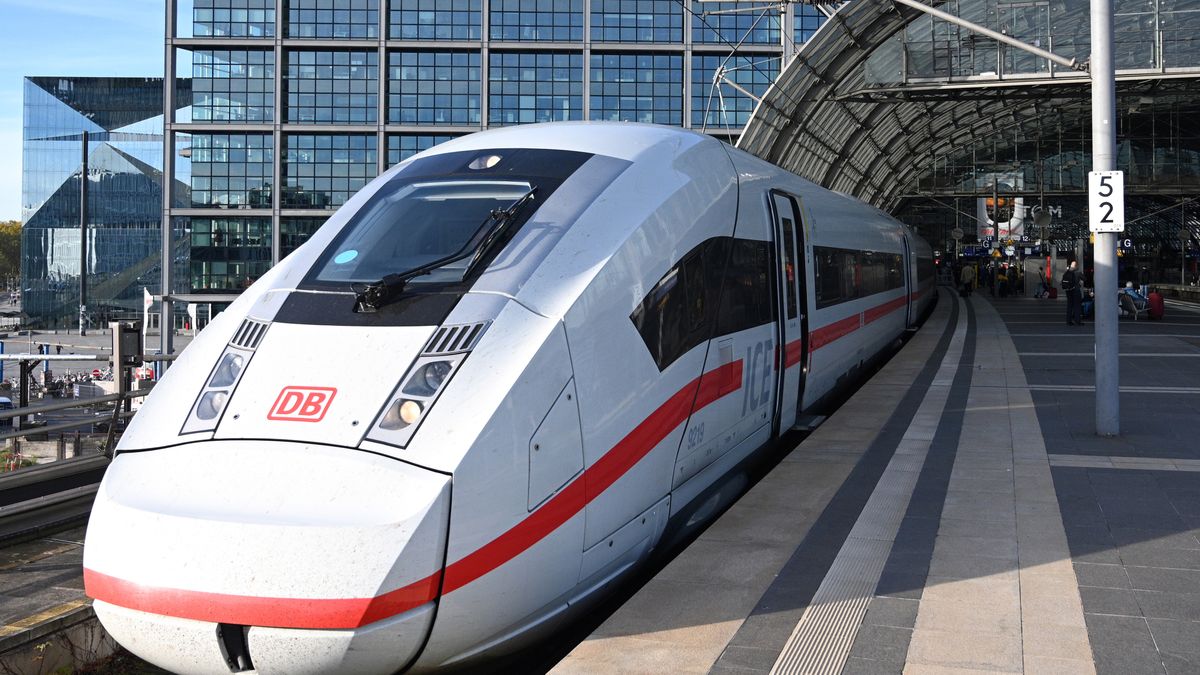 Berlin, Germany - November 03, 2022: A high-speed train on the Berlin Central Station - Berlin Hauptbahnhof.YURIY DYACHYSHYNroad, europe, structure, public, line, waiting, german, travel, departure, express, ice, trip, main station, german railways, journey, traveler, modern, railroad, platform, fast, passenger, glass, traffic, main, building, city, transportation, urban, transport, rail, railway, high speed, berlin, central, station, hauptbahnhof, db, high, speed, train, people, passengers, deutsche, bahn, ag, national, company, germany, headquartered, road, europe, structure, public, line, waiting, german, travel, departure, express, ice, trip, main station, german railways, journey, traveler, modern, railroad, platform, fast, passenger, glass, traffic, main, building, city, transportation, urban, transport, rail, railway, high speed, berlin, central, station, hauptbahnhof, db, high, speed, train, people, passengers, deutsche, bahn, ag, national, company, germany, headquartered