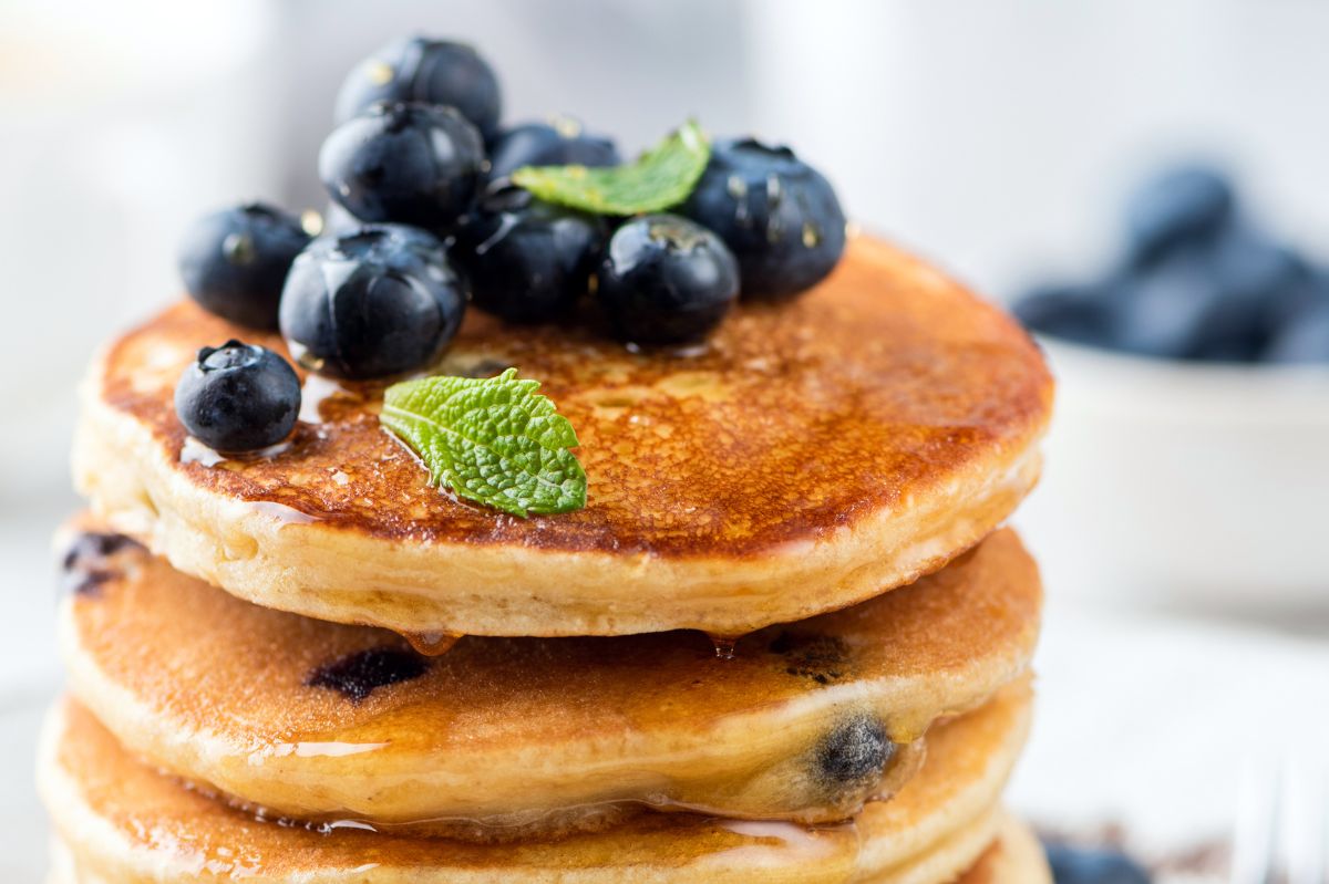Blueberry pancakes: A taste of America in your own kitchen