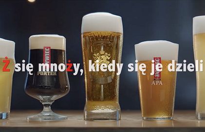 "Ż się mnoży, kiedy się je dzieli" w kampanii Żywca