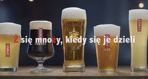 "Ż się mnoży, kiedy się je dzieli" w kampanii Żywca