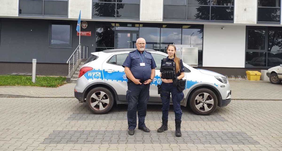 Wałcz: Policjanci eskortowali przyszłą mamę do szpitala