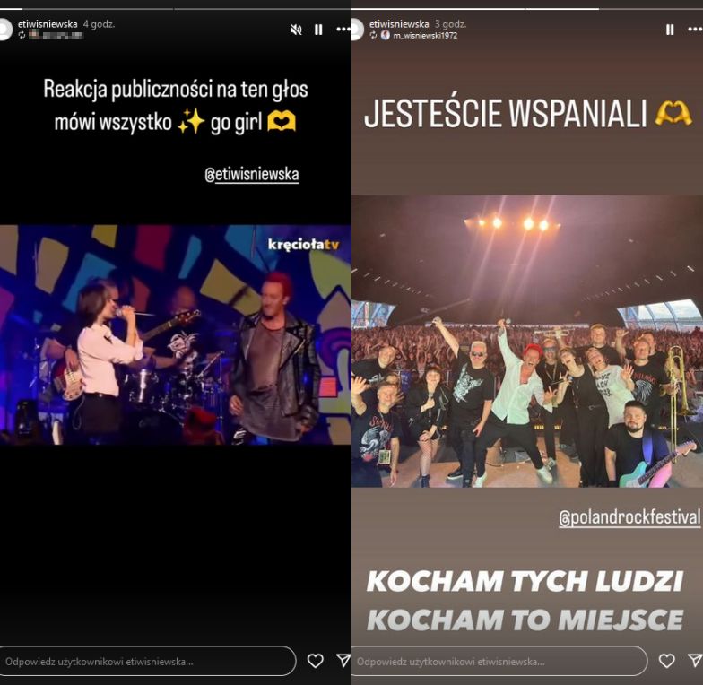 Michał Wiśniewski zaśpiewał z córką na Pol'and'Rock Festival 