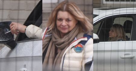 Małgorzata Ostrowska-Królikowska odreagowuje trening do "Tańca z Gwiazdami", racząc się papierosem (ZDJĘCIA)