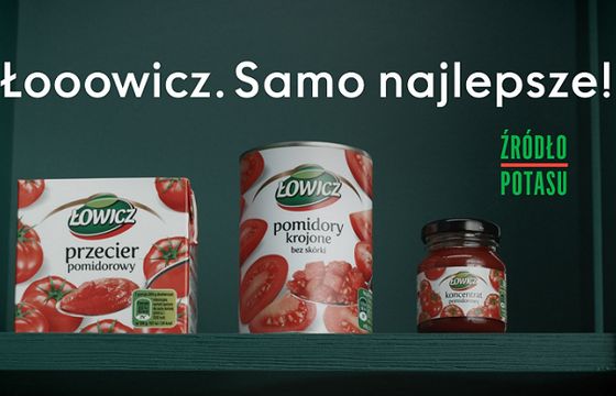 Rodzaje pomidorów w reklamach produktów pomidorowych Łowicz (wideo)