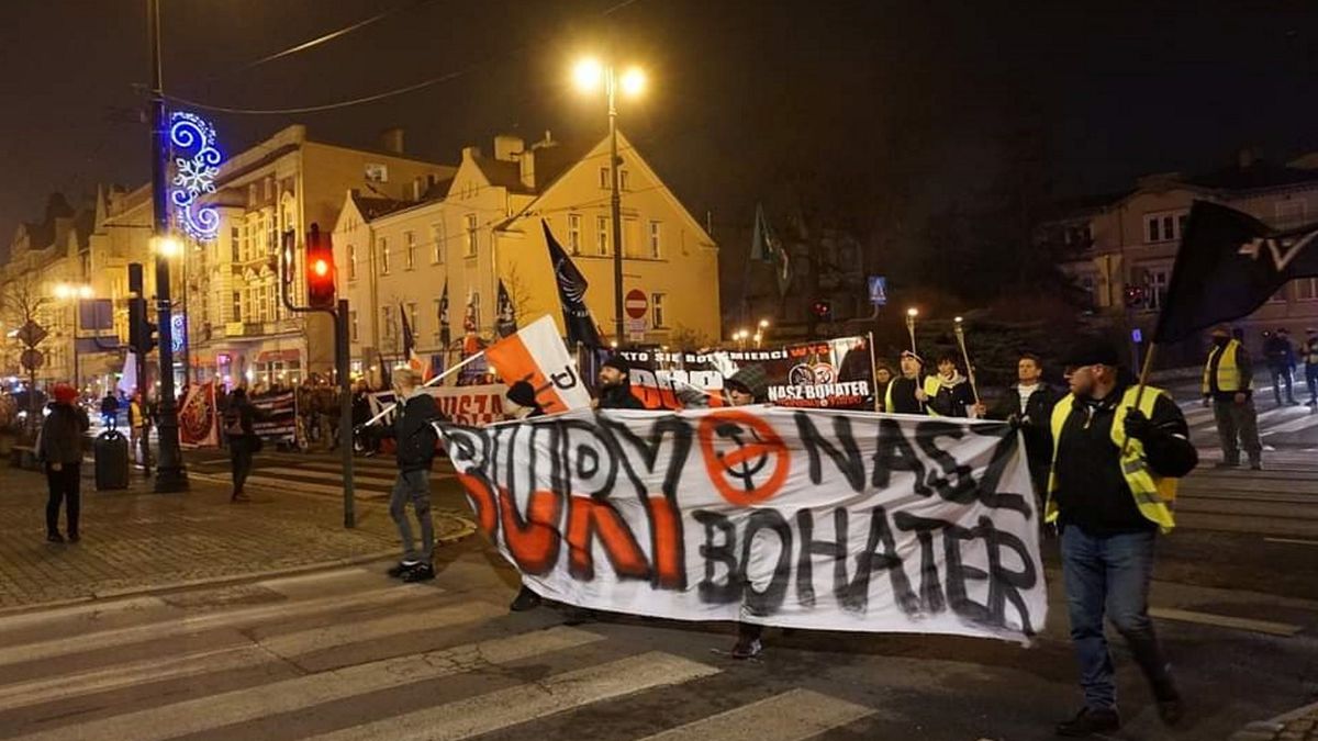 Narodowcy uczcili pamięć "Burego"