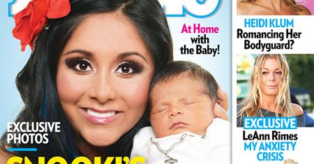Snooki pokazuje syna 6 DNI PO PORODZIE!