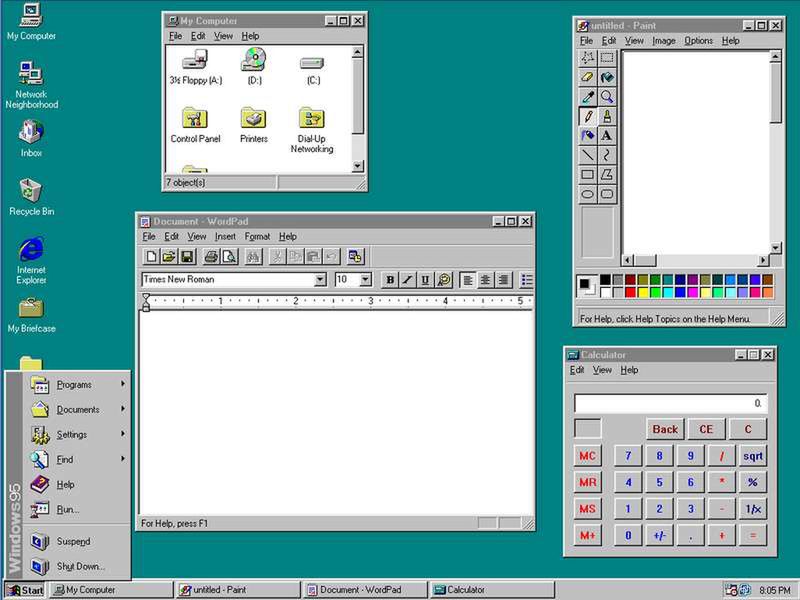 Urodziny Windows. Zobacz  historię systemu na zrzutach ekranu 6