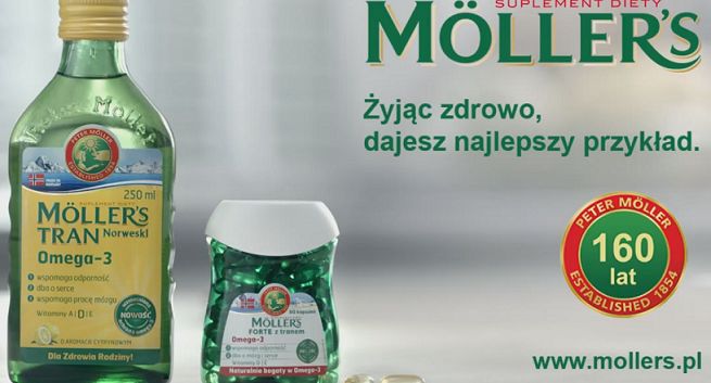 „Żyjąc zdrowo, dajesz najlepszy przykład” w kampanii tranu Mӧller’s (wideo)