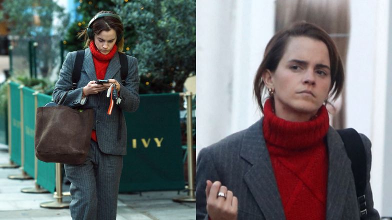 Dawno niewidziana Emma Watson zadaje szyku na ulicach Londynu
