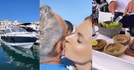 Izabela Janachowska i jej o 27 lat starszy mąż świętują 7. ROCZNICĘ ŚLUBU: rejs jachtem, czułości i guacamole (ZDJĘCIA)