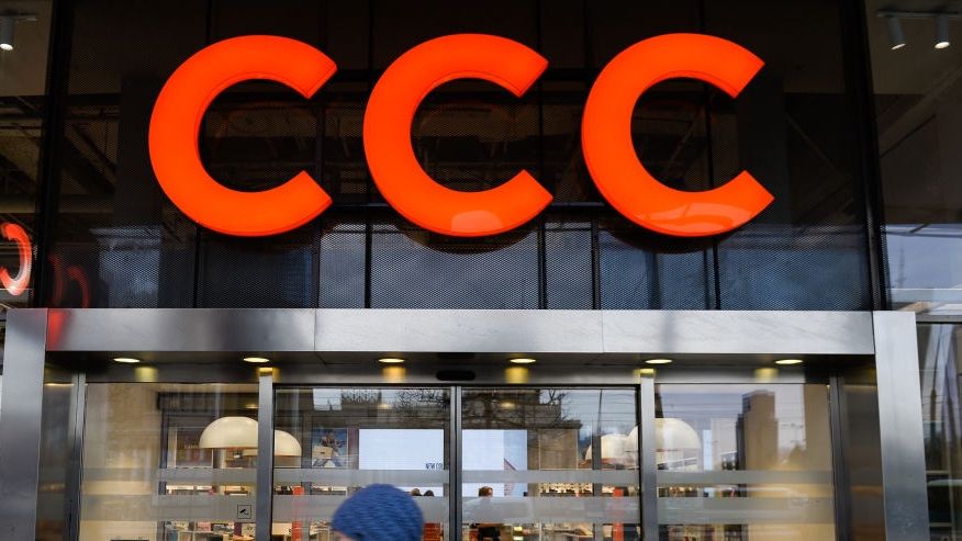 A woman walks past a Polish clothing store chain CCCWARSAW, POLAND - 2020/03/03: A woman walks past a Polish clothing store chain CCC. (Photo by Omar Marques/SOPA Images/LightRocket via Getty Images)SOPA Imagesbrand, ccc, woman, lady, female