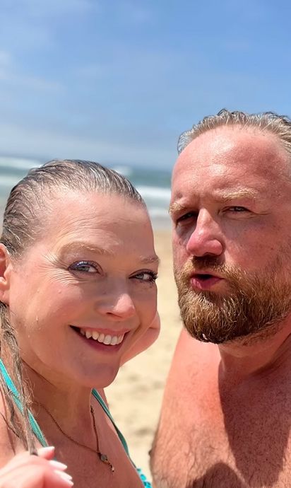 Tamara Arciuch i Bartek Kasprzykowski na wakacjach