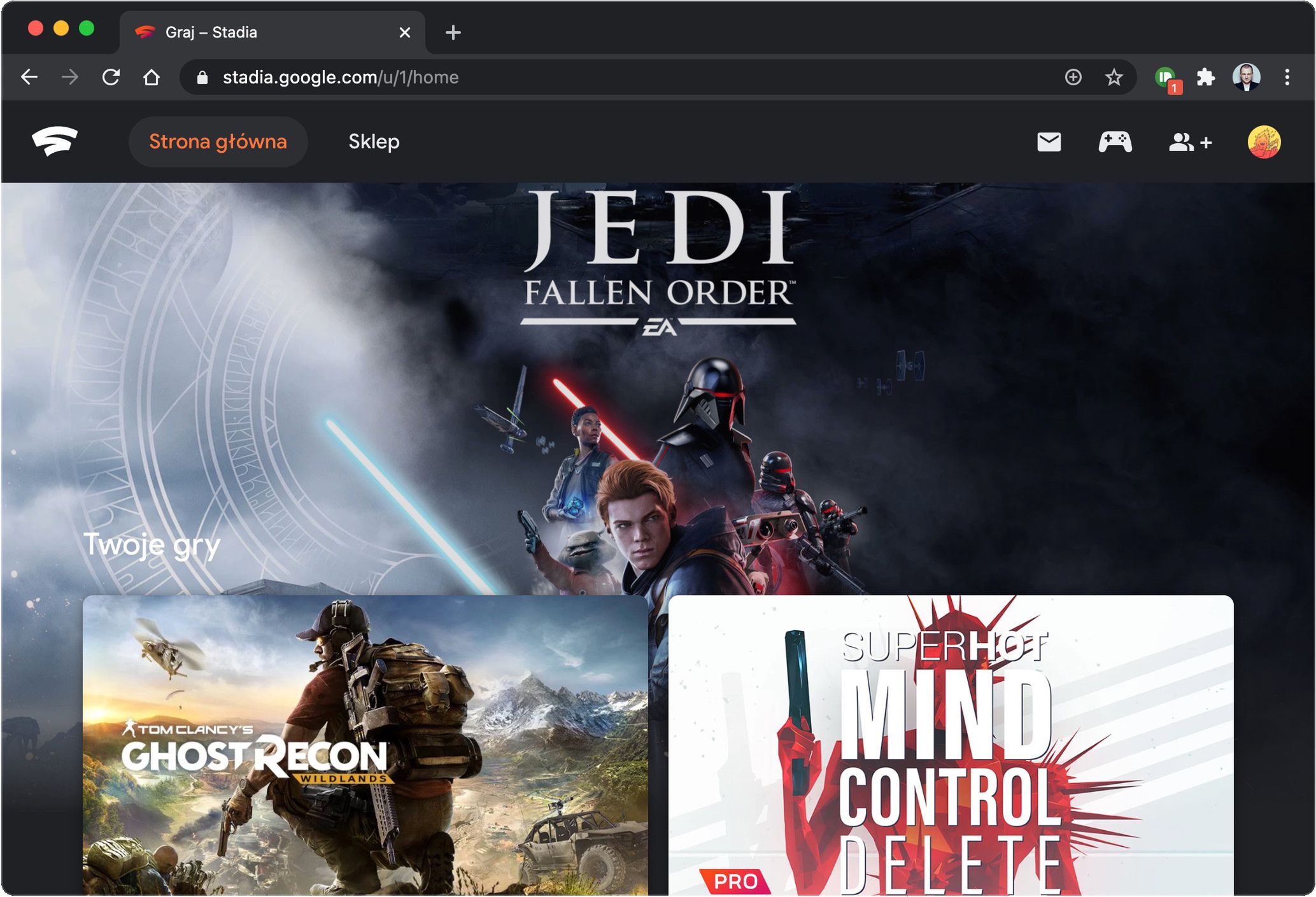 Google Stadia już w Polsce! W Cyberpunka 2077 zagrasz na telefonie 2
