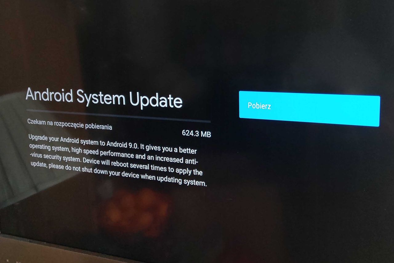Xiaomi Mi Box S dosta�ł aktualizację Androida TV, fot. Jan Domański