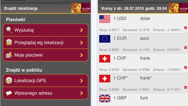 Aplikacja Alior Banku dostępna dla użytkowników iPhone'a 1