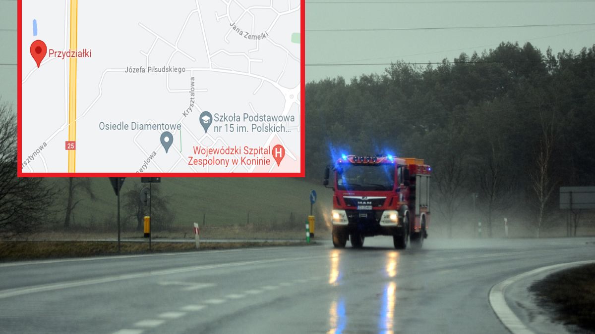 Ciała dwóch osób odkryto w domu jednorodzinnym w Koninie