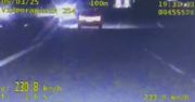 Pędził autostradą A4 230 km/h. Pirat drogowy zatrzymany