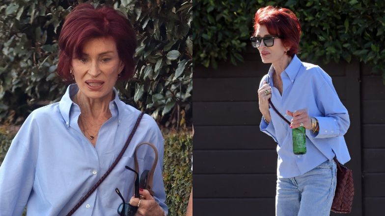 Sharon Osbourne drepcze ulicami Los Angeles 