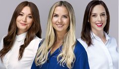 Małgorzata Antkowiak-Bocian, Katarzyna Lech i Angelika Mucha w Follow Vision