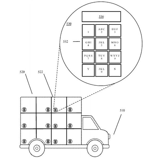 Google furgonetka patent