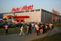 Media Markt w Rybniku. Zdjęcie z wyprzedaży w 2009 r.