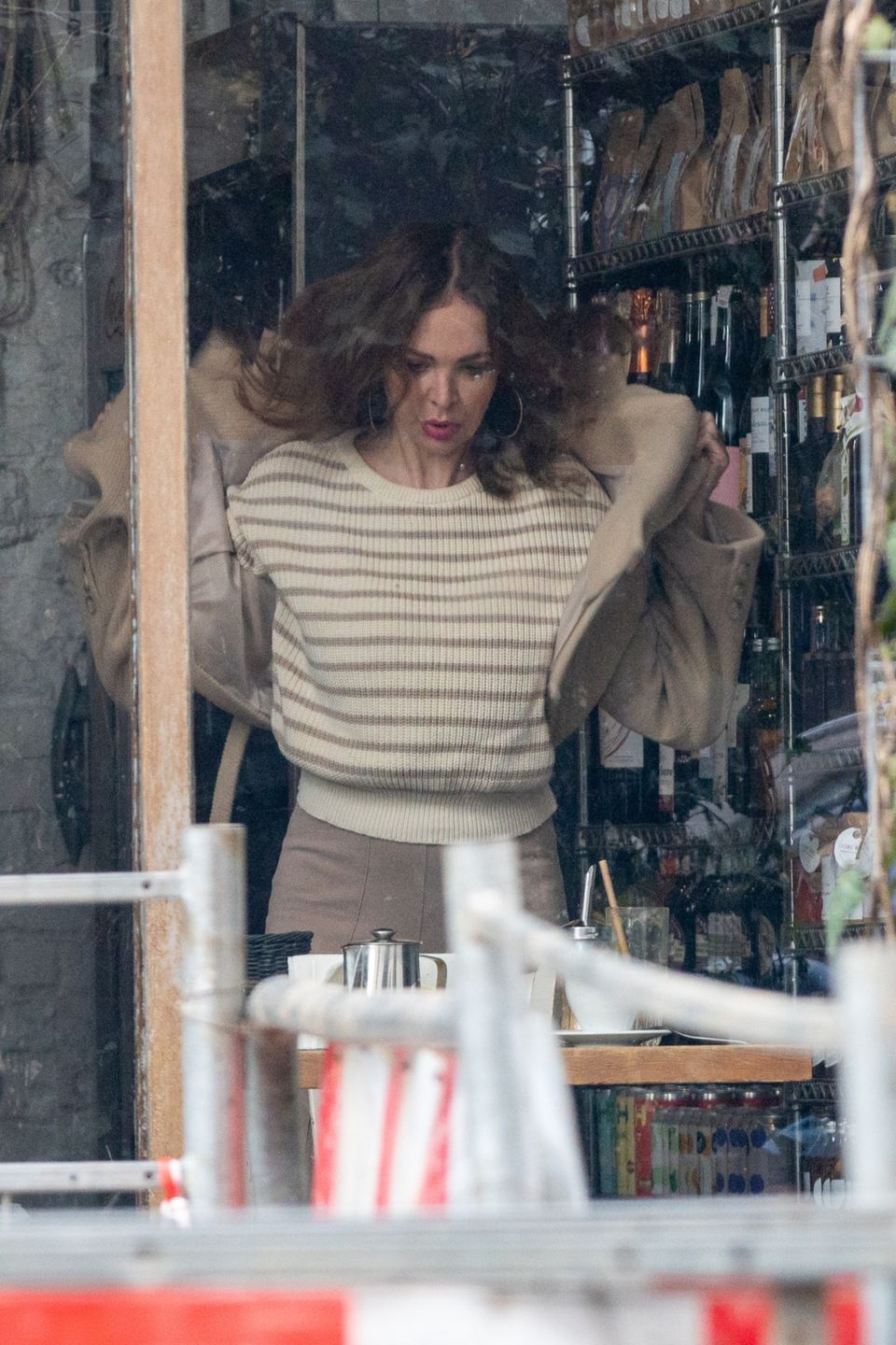 Anna Wendzikowska wyskoczyła do kawiarni