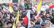 "Obraza uczuć religijnych". Zatrzymanie i zarzuty po marszu papieskim