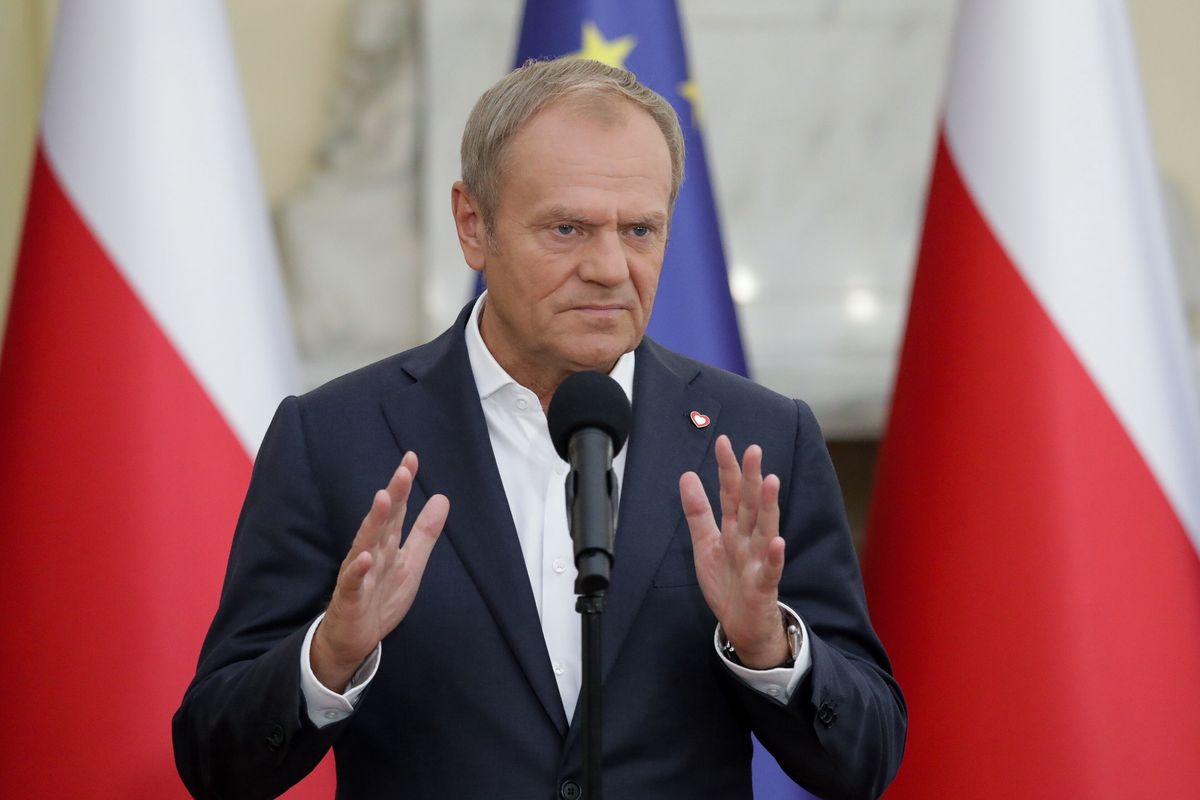 Donald Tusk zadeklarował pomoc w odbudowie Lwowa