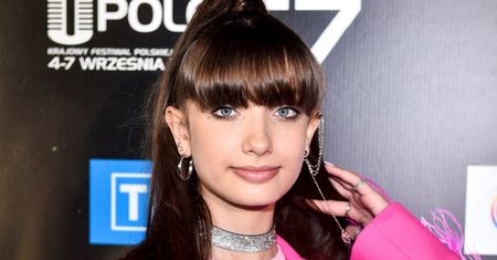 Już tak nie wygląda. Teraz 14-letnia Gabor ma blond włosy i spore usta