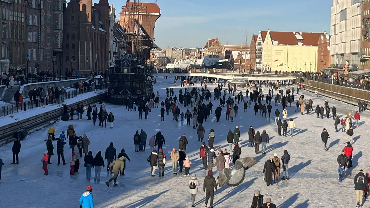 Zamarznięta Motława