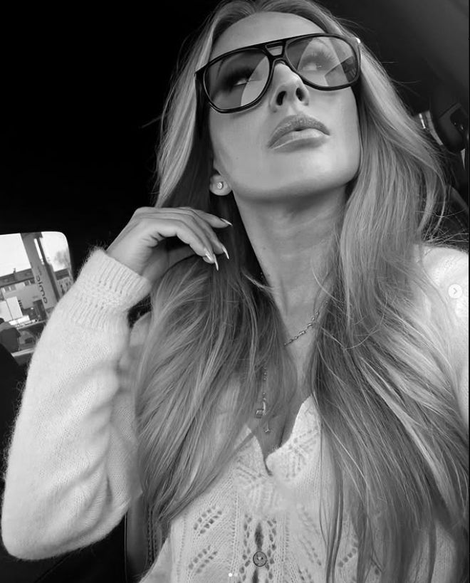 Sylwia Peretti z synem