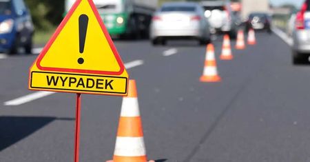 Wypadek w Mysłowicach na A4. Zamknięty jeden pas. Doszło do zderzenia dostawczaków