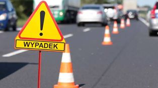 Wypadek w Mysłowicach na A4. Zamknięty jeden pas. Doszło do zderzenia dostawczaków