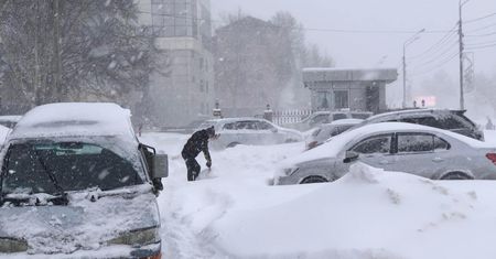 Stan wyjątkowy w Rosji. Gwałtowne burze na Sachalinie