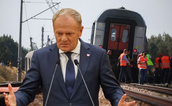 Katastrofa kolejowa w Sokolnikach. Tusk grzmi o zaostrzeniu przepisów