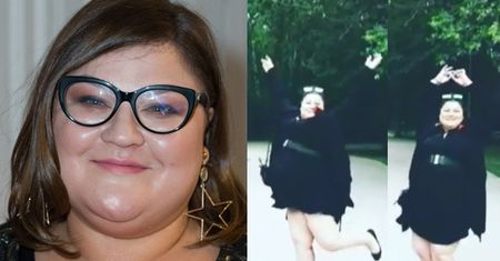 Dominika Gwit pląsa po śląskim parku niczym baletnica. "Wasz czarny łabędź"