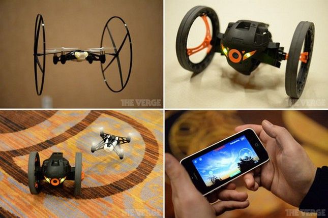 Parrot MiniDrone i Jumping Sumo – drony kontrolowane smartfonem